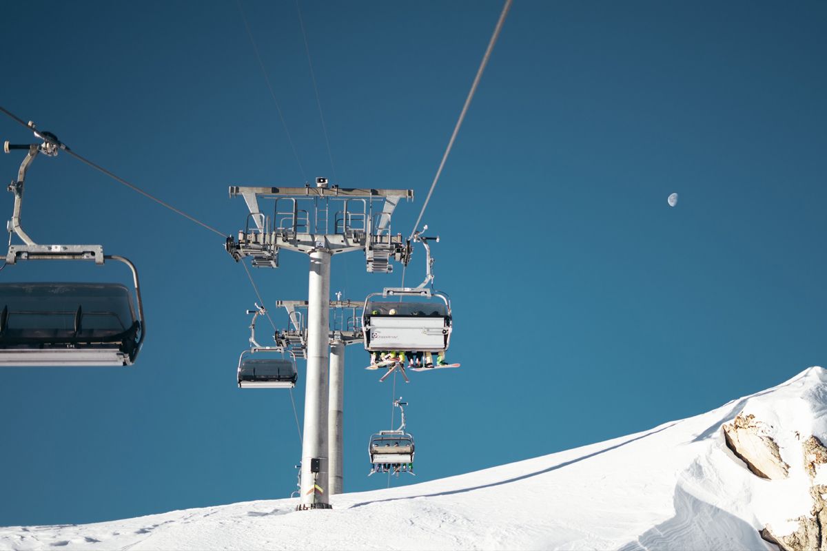 Ski Resort Sankt Moritz